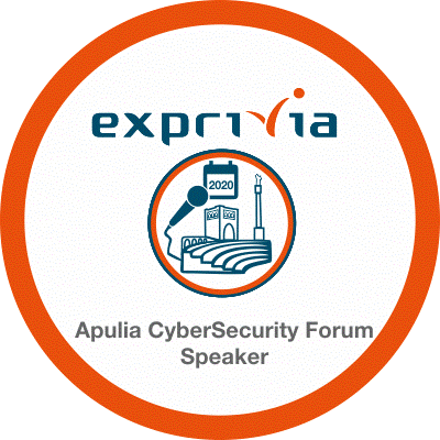 Apulia Cybersecurity Forum Speaker